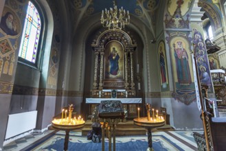 Mary Altar of the Trinity Church, Drochobych, Ukraine