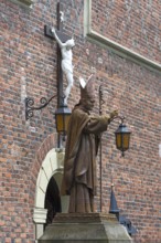 Statue of Pope John Paul II, 1920-1978, Drochobych, Ukraine