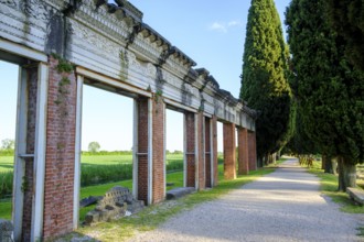 Roman port, former Roman river port, Basilica of Aquileia, St. Hermagor, Aquileia near Grado,