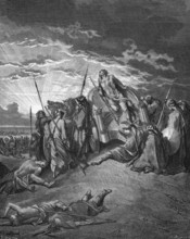 Fight Israel and Judah, death of King Achab, turn around and bring me out of battle, I am seriously