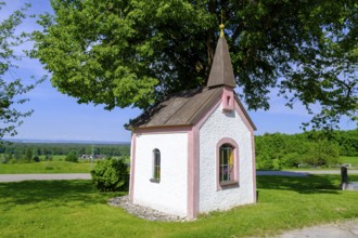 Kapelle am Salinenweg, Aufing bei Rudersberg, Chiemgau, Upper Bavaria, Bavaria, Germany