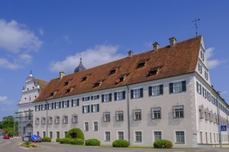 Ochsenhauser Pfleghof, Old Castle, former care center of Ochsenhausen Abbey, Tannheim, Upper