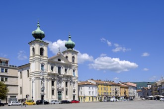 Church of St. Ignatius, Piazza della Vittoria, Gorizia, Gorizia, Gorica, Friuli-Venezia Giulia,