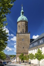 St. Anne's Church in Annaberg, Annaberg-Buchholz, Ore Mountains, Saxony, Germany