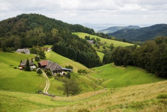 Farmhouse, Hexental, near Freiburg im Breisgau, Black Forest, Baden-Württemberg, Germany