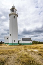 Hurst Point Lighthouse and Hurst Castle, Hurst Spit, Milford on Sea, Lymington, Hampshire, UK