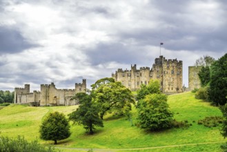 Alnwick Castle, Alnwick, Northumberland, England, UK