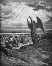 Appearance of the angel, the angel of the Lord came from Gilgal to Bochim and accuses, book of