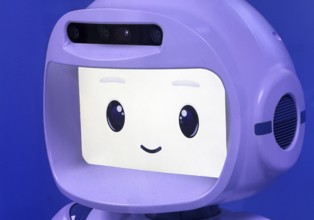 QtRobot is an expressive social robot that was developed for autistic people and speaks with a