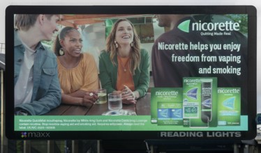 Maxx electronic billboard OOH advertising, Reading Lights, Reading, Berkshire, England, UK -