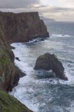 North coast, volcanic peninsula, Ponta de São Lourenço, Ponta de Sao Lourenco, rocky coast, Punta