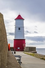Berwick Pier and Lighthouse, Berwick-upon-Tweed, England, UK