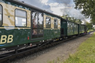 Historic Steam Railway, Rasender Roland Narrow Gauge Railway, Rügensche Bäderbahn, Sellin Ost