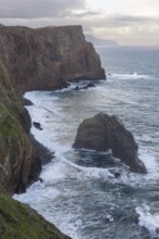 North coast, volcanic peninsula, Ponta de São Lourenço, Ponta de Sao Lourenco, rocky coast, Punta
