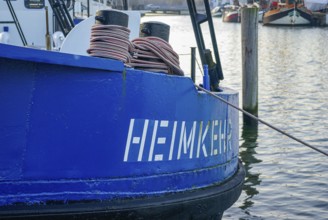 The HEIMKEHR piling boat, built in 1901, is now moored in the museum port of the Hanseatic City of