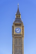 1859 Elizabeth Tower, Big Ben in Perpendicular Gothic style, Great Bell of the Great Clock of the
