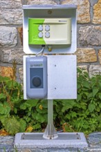 Public charging station / loading point from ElectroDrive Salzburg, KEBA network of chargers for