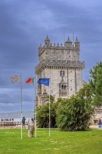 Tower of Saint Vincent / Torre de Belém, 16th-century fortification in Portuguese Manueline style