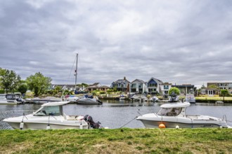 River Stour, Christchurch Quay, Southbourne, Wick, Bournemouth, England