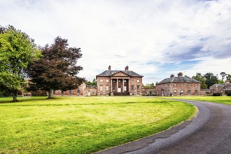 Paxton House, River Tweed, Paxton, Berwick-upon-Tweed, Berwickshire, Scotland, UK