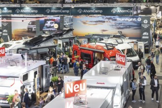 Caravan — Motor — Touristik exhibition opened in Stuttgart. According to the exhibition organizer,