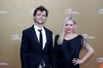 Luca Ciut and Katarina Cas arriving for the European Film Awards at the House of World Cultures in
