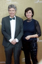 Andres Veiel and Sandra Maischberger arriving at the European Film Awards at the House of World