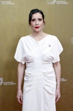 Angeliki Papoulia arriving at the European Film Awards at the House of World Cultures in Berlin on