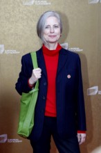 Miranda Penell arriving at the European Film Awards at the House of World Cultures in Berlin on 17