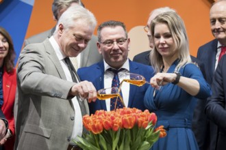 Alios Rainer (Federal Minister of Agriculture, Food and Home Affairs) and Femke Marije Wiersma