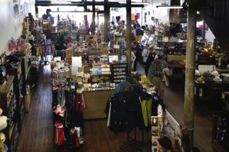 A shop in downtown Memphis with lots of different shelves and goods, Memphis, Tennessee, USA
