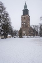 Turku Cathedral, Finnish Turun Tuomiokirkko, Swedish Åbo Domkyrka, medieval cathedral, main church