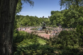Angel of the Waters, Bethesda Fountain, Bethesda Terrace, Central Park, Manhatten, New York City,