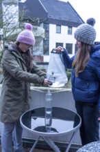 Symbolic picture blackout, extensive, prolonged power failure, in the private environment, without