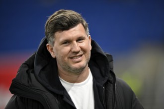 Managing Director Sports Andreas Schicker TSG 1899 Hoffenheim Portrait smiles PreZero Arena,