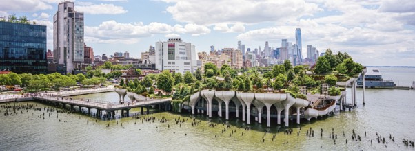 Little Island, Pier 54, New York, USA
