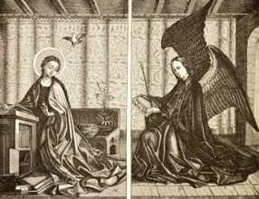 Outer wings of the altar of the city patron or Epiphany altar or Cologne cathedral image, Cologne