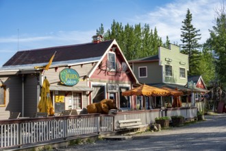 Historic Buildings, McCarthy, Wrangell St. Elias National Park, Alaska, USA