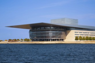 The National Opera House located on the island of Holmen in central Copenhagen