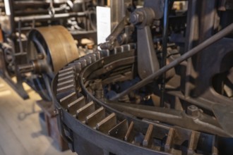 Historic machine for making matches, Tändsticksmuseet Match Museum or Match Museum, Jönköping,