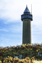 Waterloo Monument over Scottish fields and farms, Jedburgh, Scotland, UK