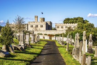 Jedburgh Castle, Jedburgh, Scottish Borders, Scotland, UK