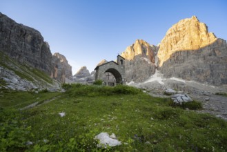Cappella Ai Brentei chapel Memorial for injured mountaineers at the Rifugio Ai Brentei mountain