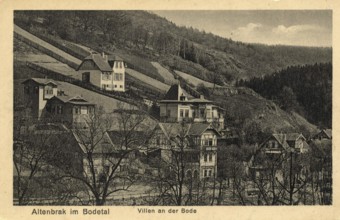 Altenbrak im Harz, district of the town of Thale in the Harz district in Saxony-Anhalt, Germany,