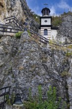 Bulgarian Orthodox Rock cave Monastery of Saint Dimitar Basarbowski, Church, Basarbovo, Rousse,