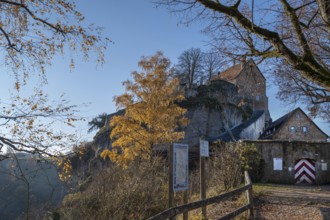 Pottenstein Castle, built around 1070, Pottenstein, Upper Franconia, Bavaria, Germany
