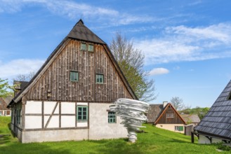 Sculpture, art installation Twister by artist and sculptor Alice Aycock, Purple Path art and