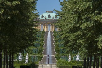 Staircase at Sanssouci Palace, Potsdam