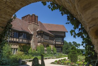 Cecilienhof Palace, location of the Potsdam Conference in the New Garden, Potsdam