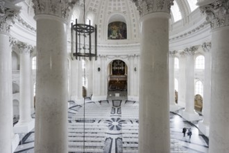 Interior view, St Blasien Cathedral, St. Blasien, Black Forest, Southern Black Forest,